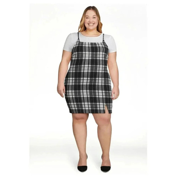 NO BOUNDARIES Juniors Slip Dress Size 3X 21 - Picture 1 of 9